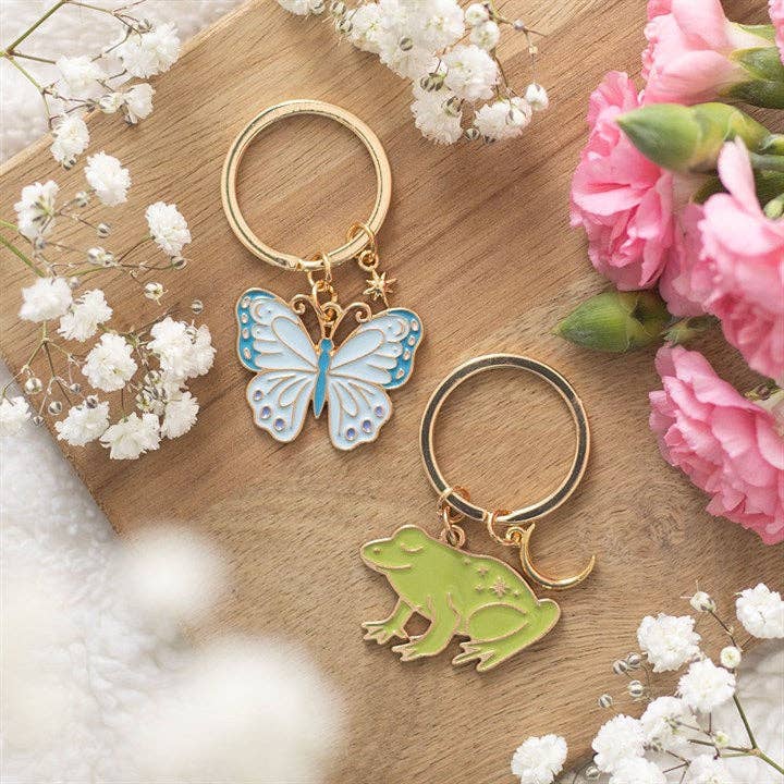 Porte-clés Papillon Luna