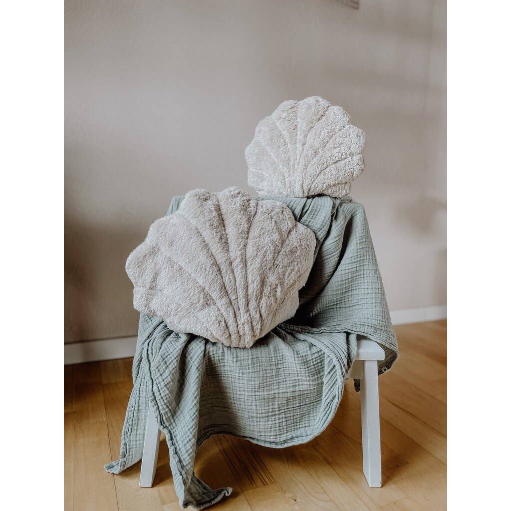 Coussin chauffant coquillage, grand