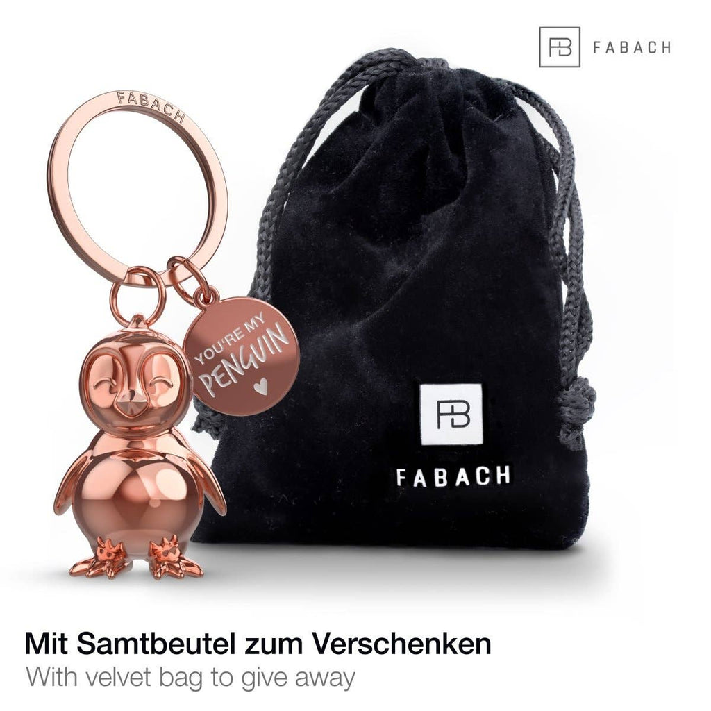 porte cles pingouin tu es mon pingouin fabach 