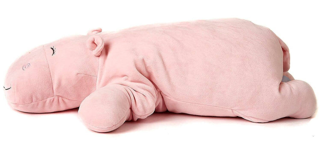 Coussin Hippopotame rose Uni Toys