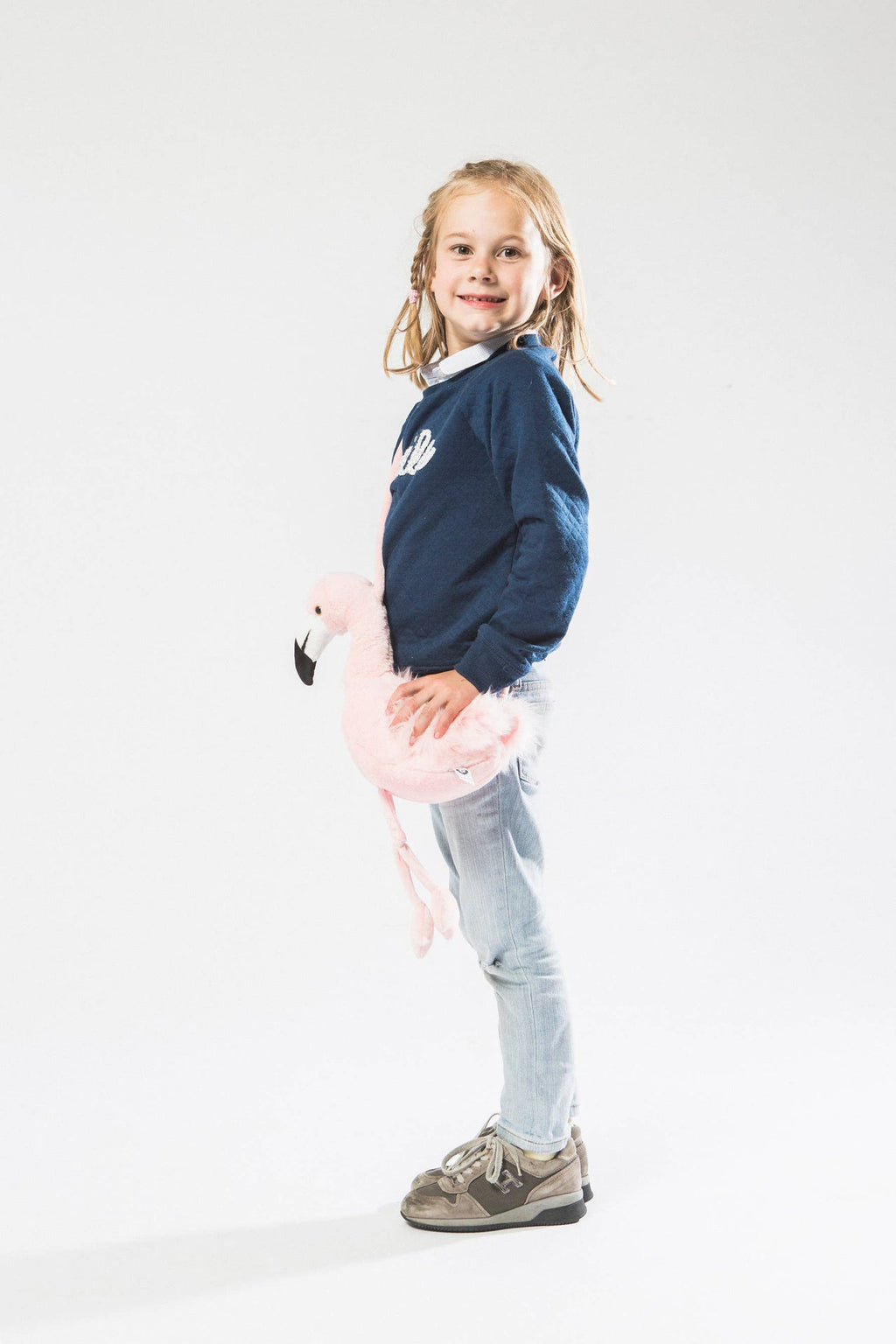 Sac à bandoulière Enfant Flamant rose - Wild & Soft