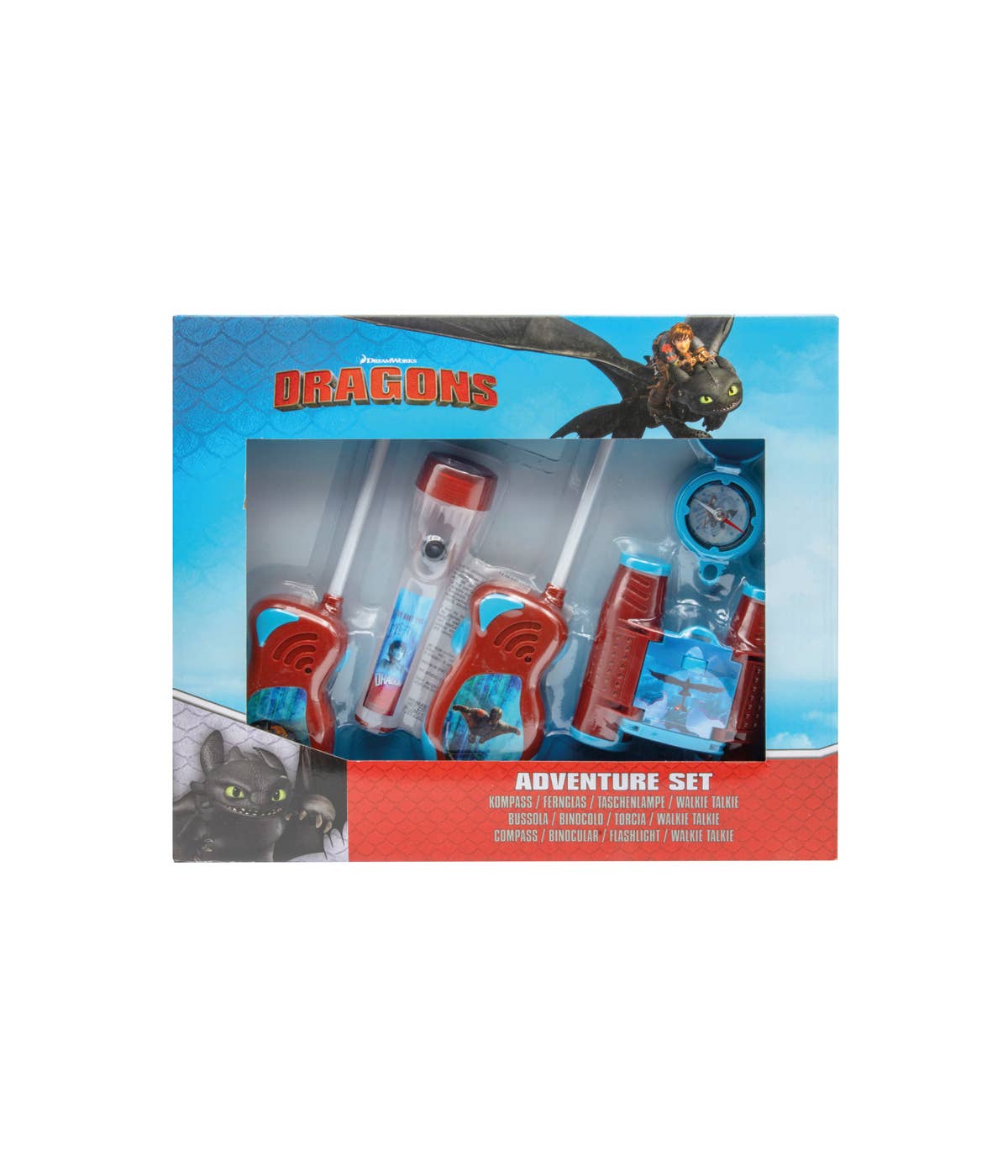 Set aventure Dragons 5 pièces – coffret explorateur Krokmou - produit Joy Toy