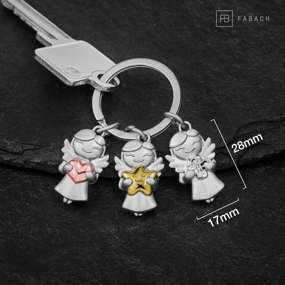 Porte-clés 3 Anges Gardiens