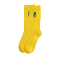 chaussettes ananas brodee
