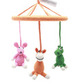 Mobile with donkey, rabbit and camel