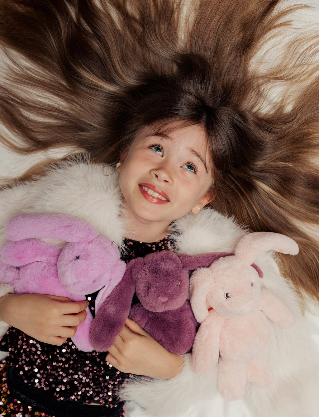 Peluche Lapin Blooming Bunny – Lavande – Vue 7