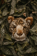 Charlie le Léopard : Déco murale - Tête moyenne - Wild & Soft