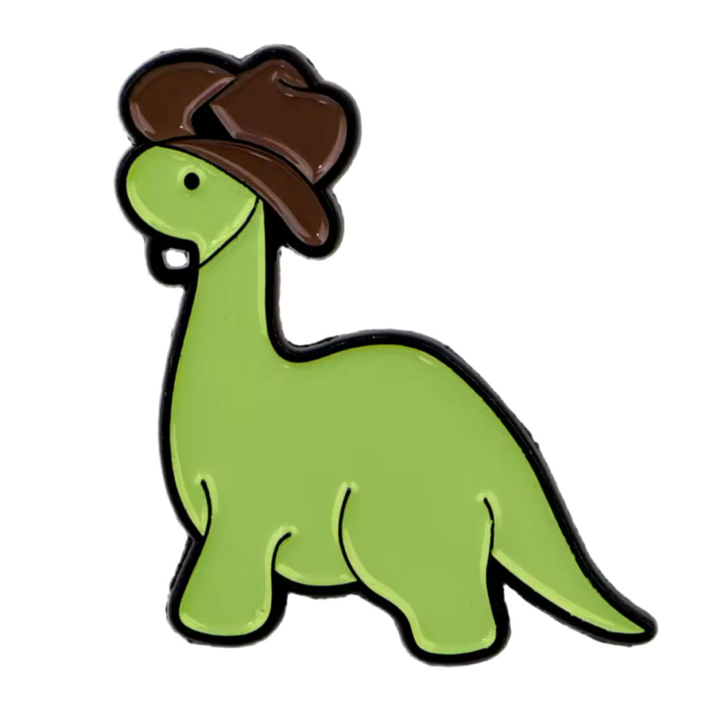 pins diplodocus cowboy