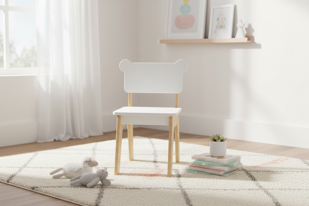 Chaise Enfant en bois - Ours