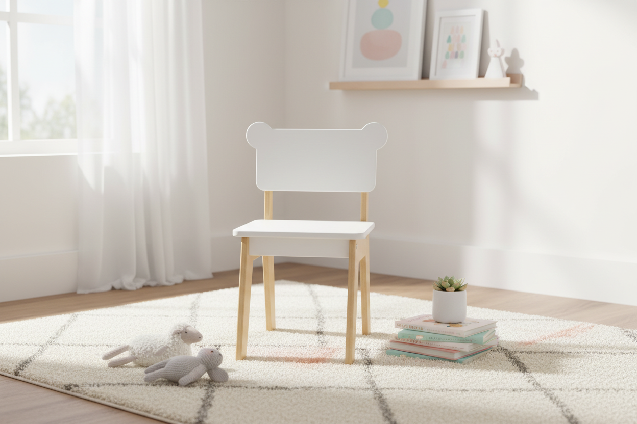 Chaise Enfant en bois - Ours