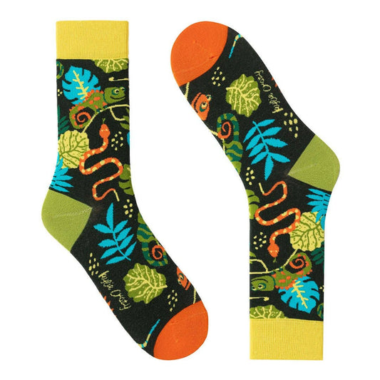 Chaussettes Caméléons et Serpents