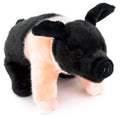Cochon de selle pêcheur - Jouet en peluche 25 cm (longueur) Uni Toys