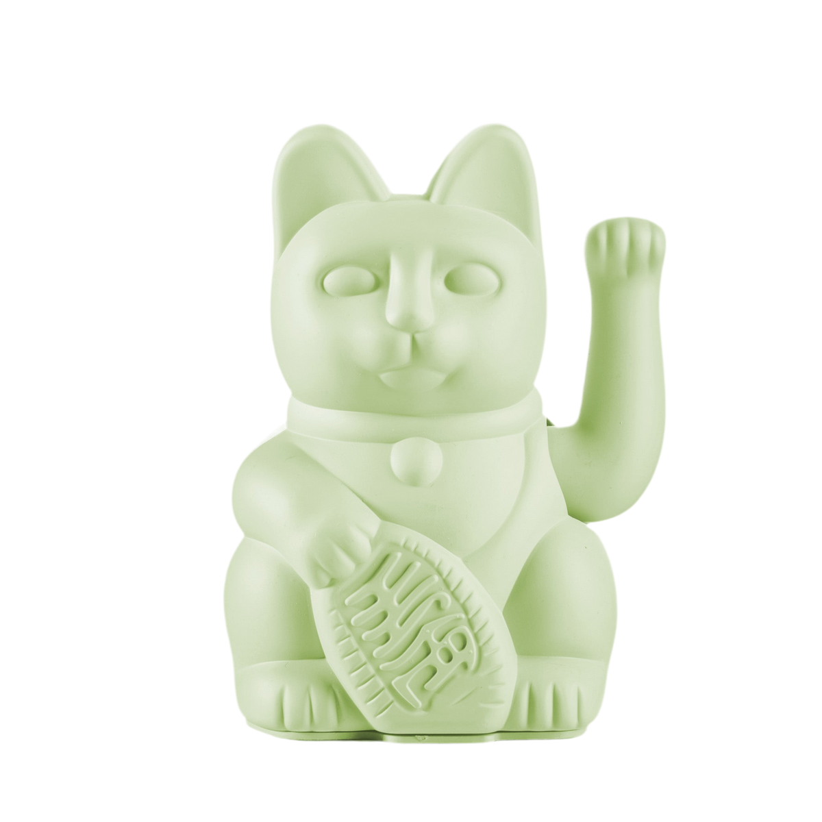 Chat Chanceux Vert Clair