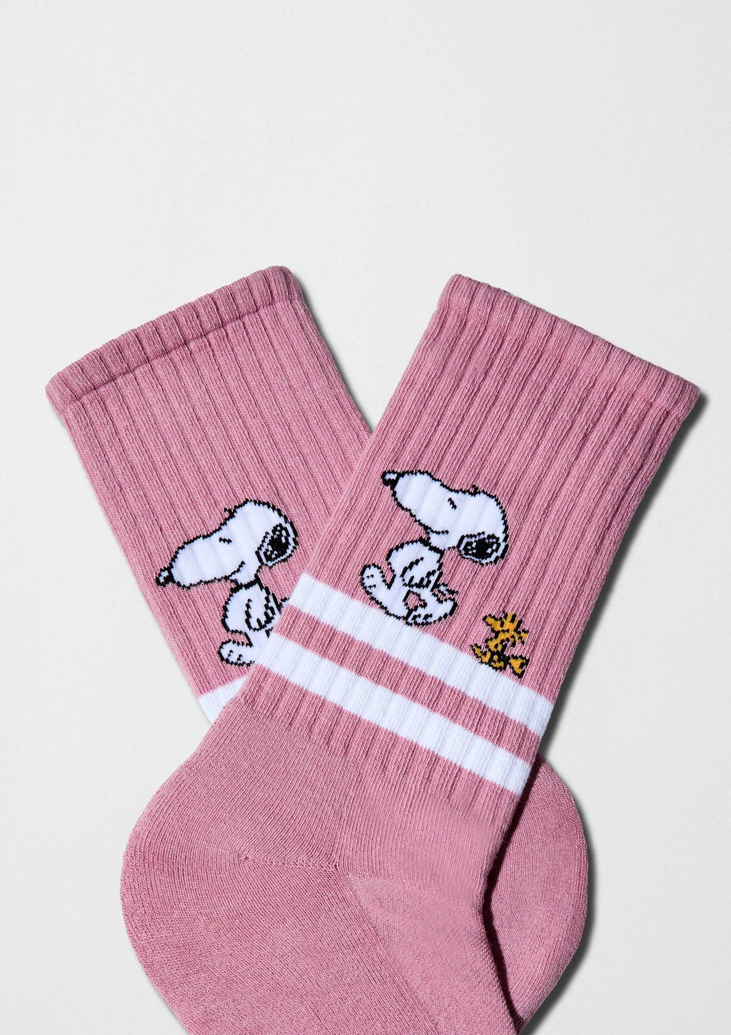 BeSnoopy Street Stripes – Calcetines rosa | Besocks