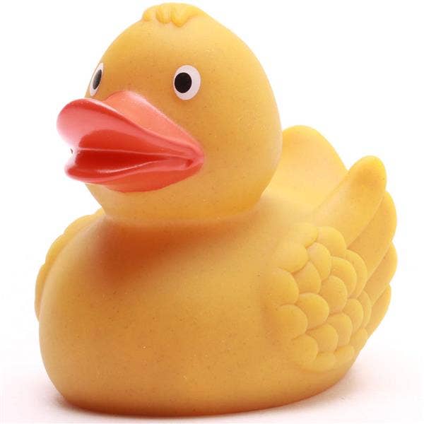 Canard de bain en blé - jaune - canard en caoutchouc