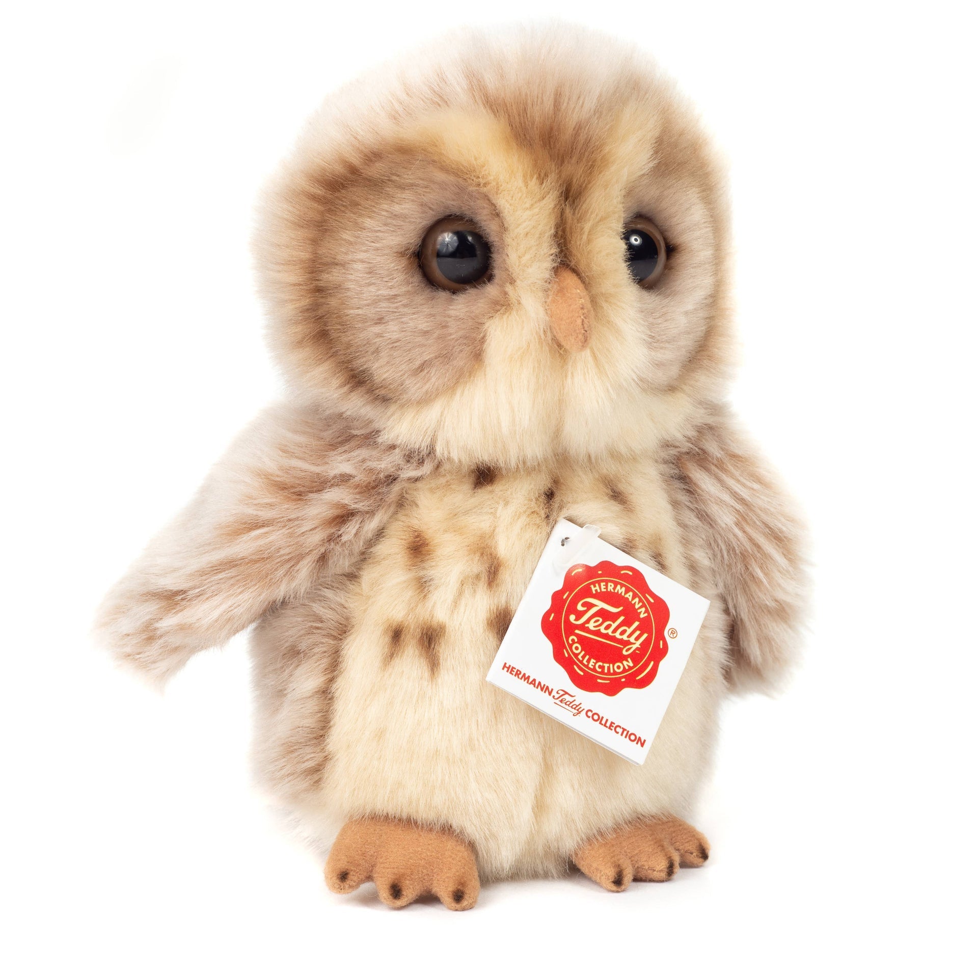 Peluche Hibou brun clair