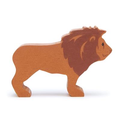 Tender Leaf Animaux: ANIMAL DE SAFARI/LION, en bois, 3+