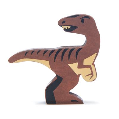 Tender Leaf Animaux: DINOSAURE/VELOCIRAPTOR, en bois, 3+