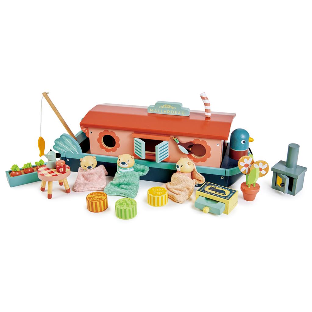 bateau fluvial canard mallardeau tender leaf 