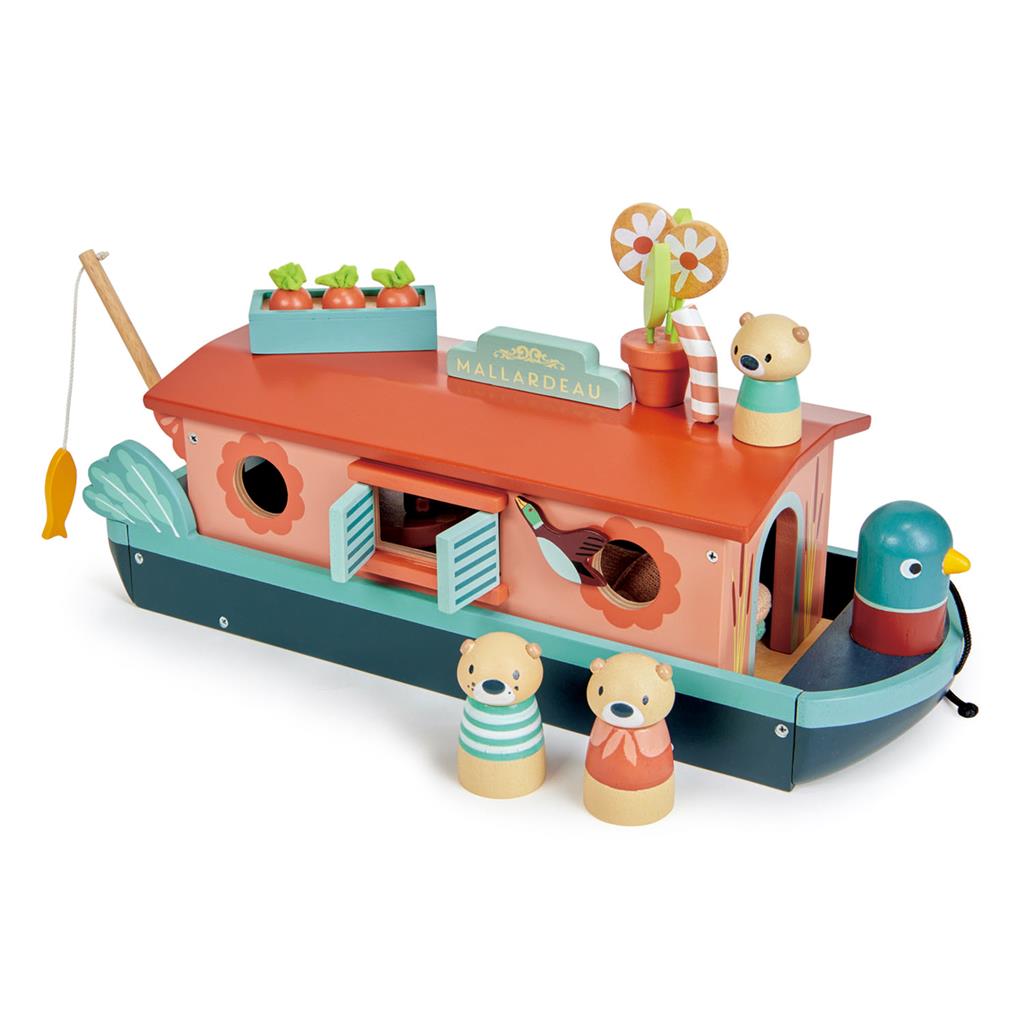 bateau fluvial canard mallardeau tender leaf 