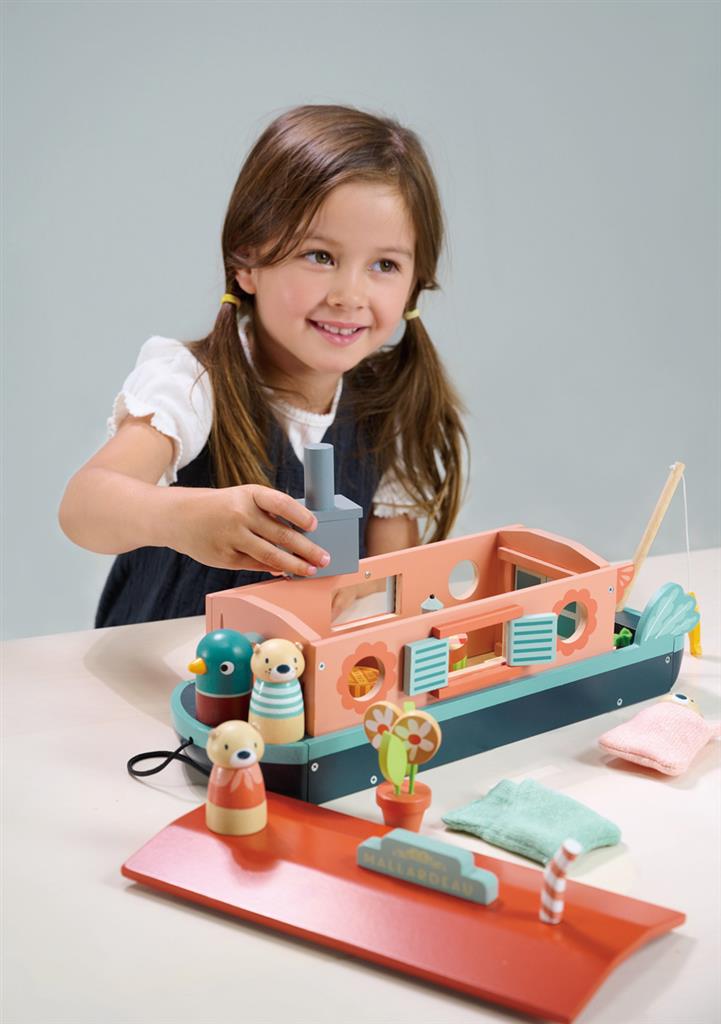 bateau fluvial canard mallardeau tender leaf 