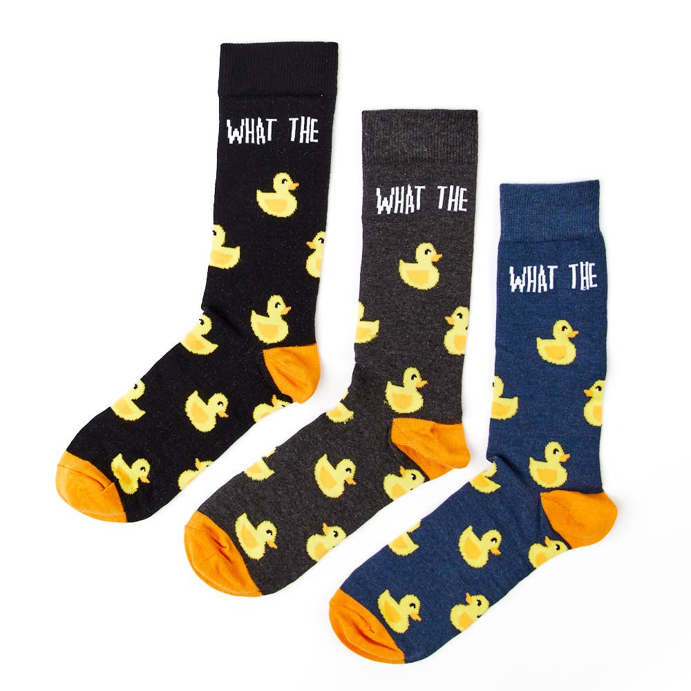 Coffret Chaussettes Canard "What The Duck" Urban Eccentric CoinCaillerie