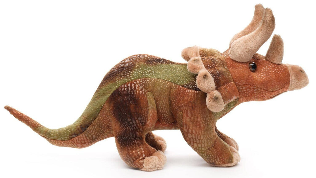 Tricératops, debout, 40 cm (longueur), doudou ou peluche Uni Toys