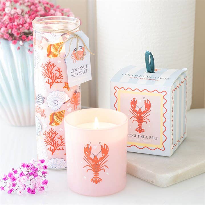 Lobster Candle - Coconut & Sea Salt