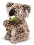 Peluche Koala avec feuille d'Eucalyptus Uni Toys