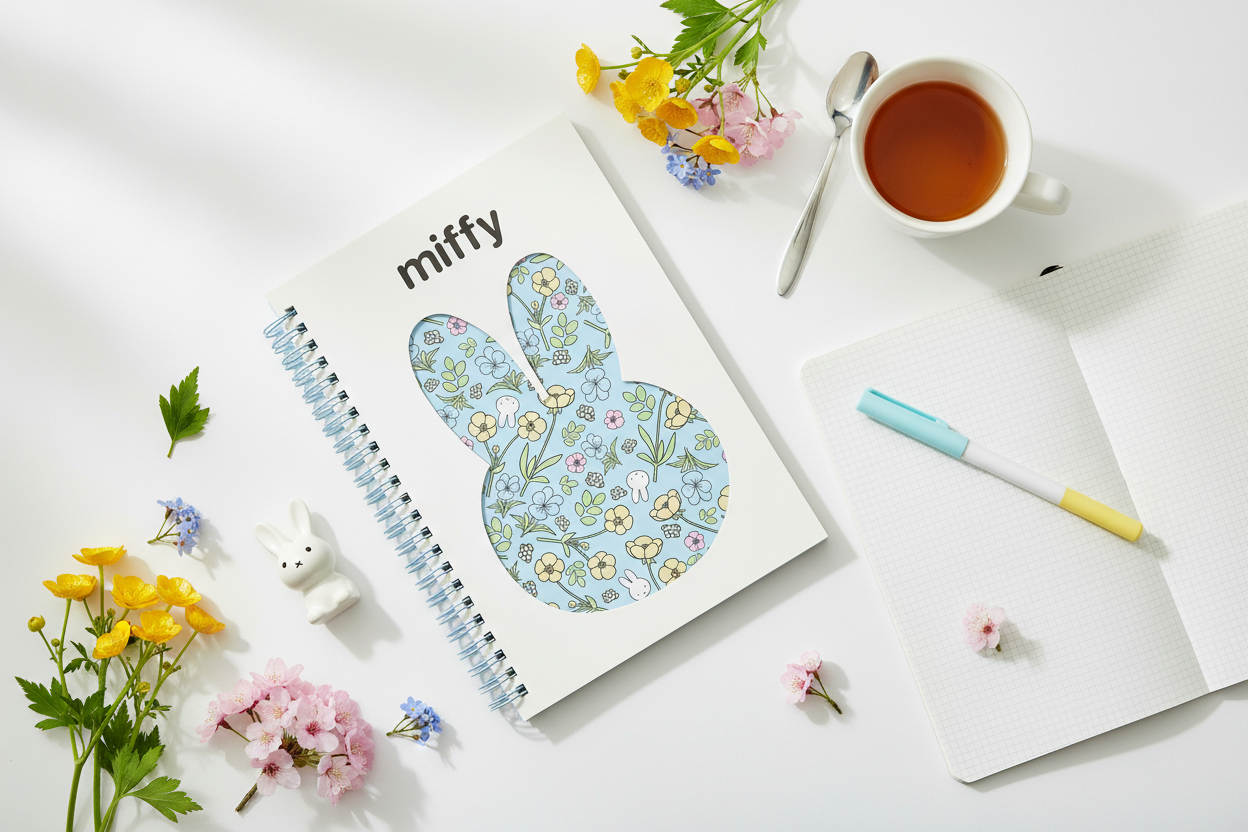 A5 Notebook - Miffy Rabbit