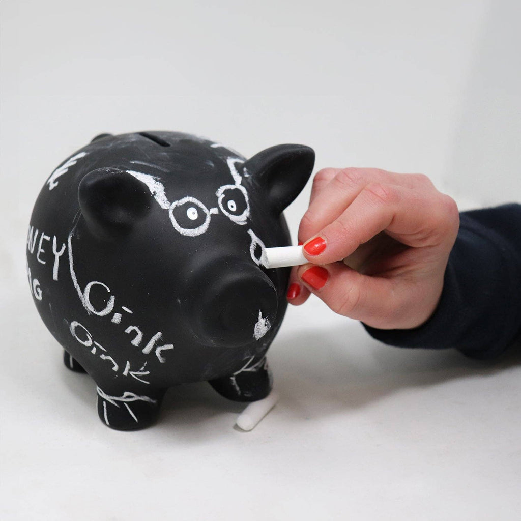 Tirelire Cochon avec craie