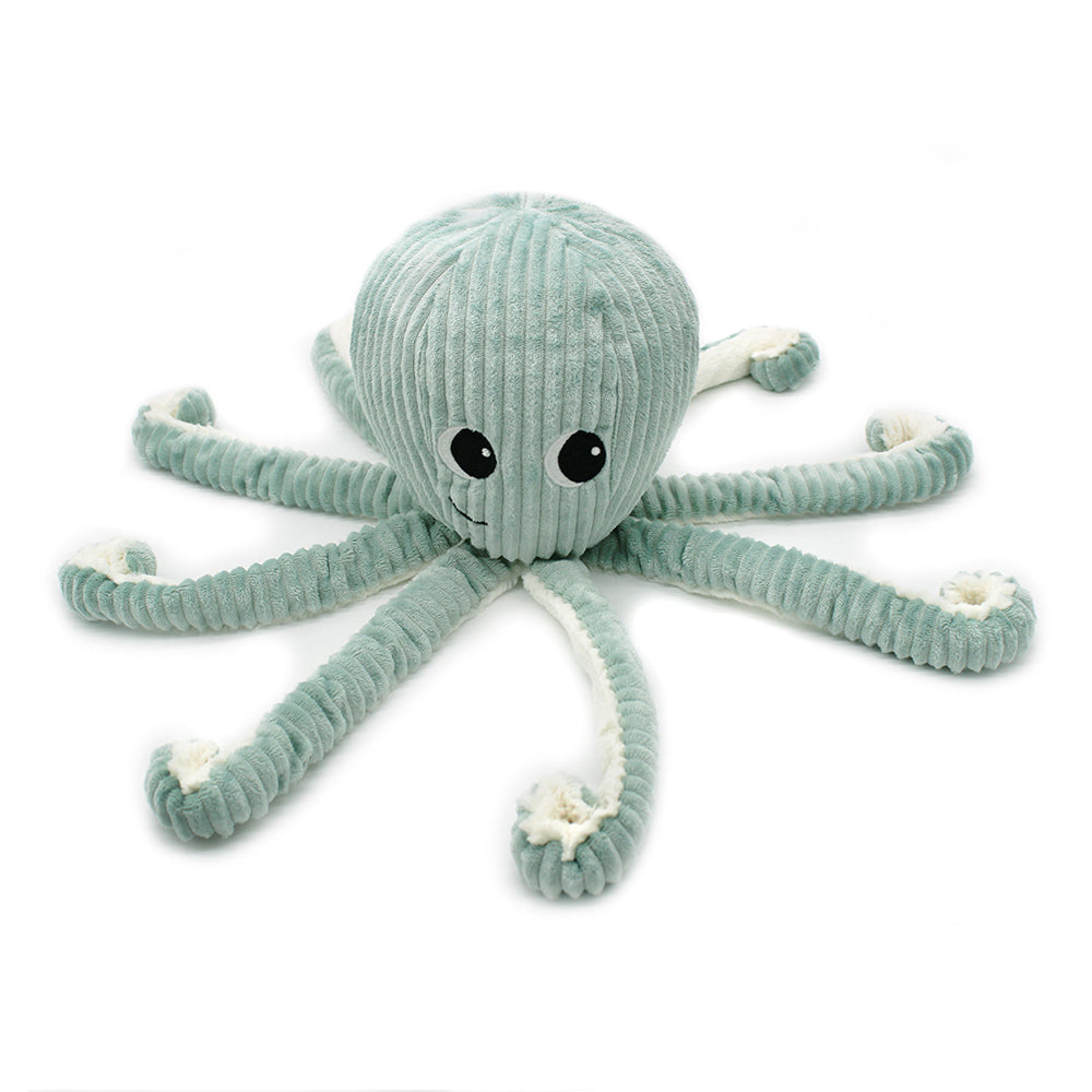 Peluche pieuvre Filou maman et son bébé menthe – Les Ptipotos – vue 4