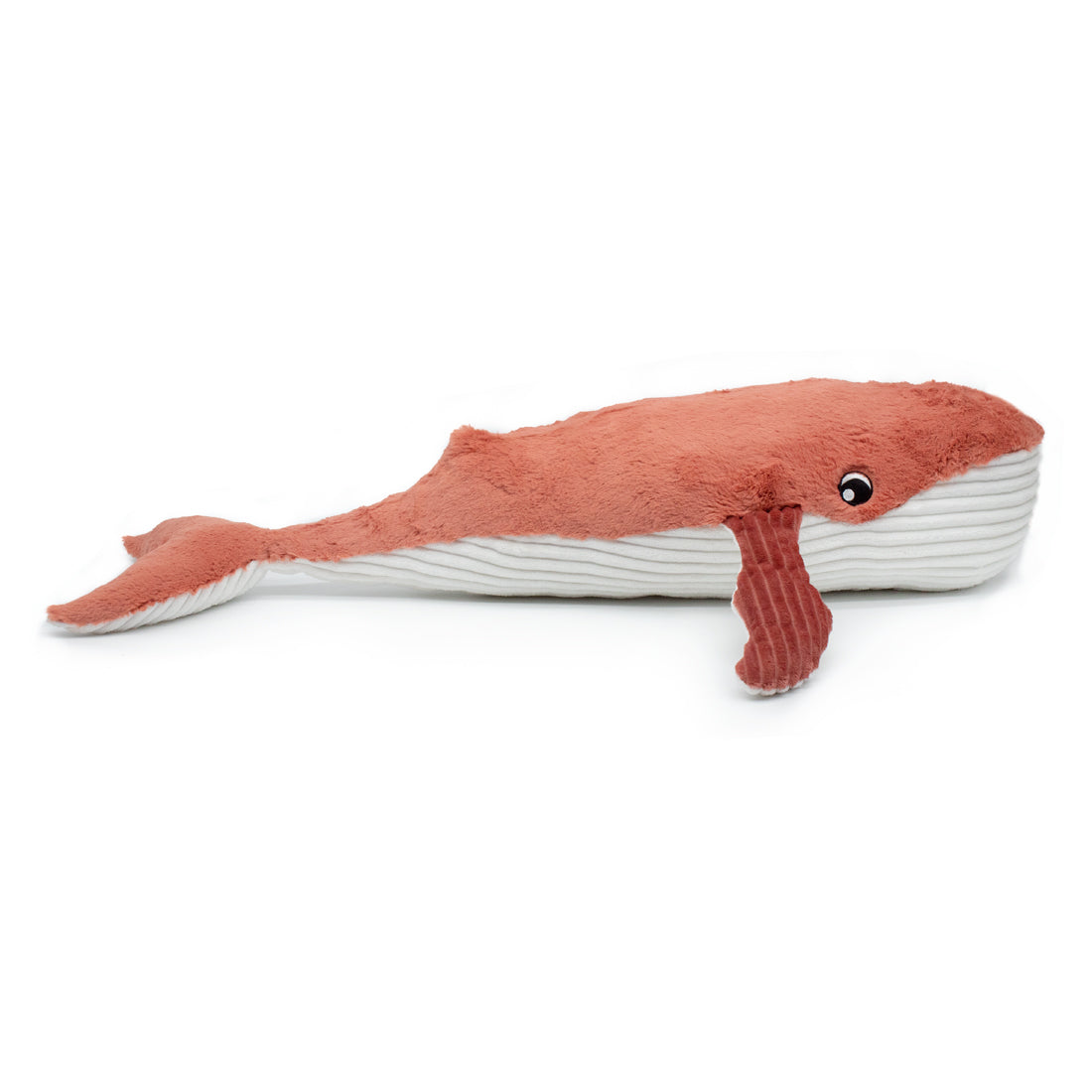 Peluche baleine Gravillou maman et son bébé terracotta – Les Ptipotos – vue 3