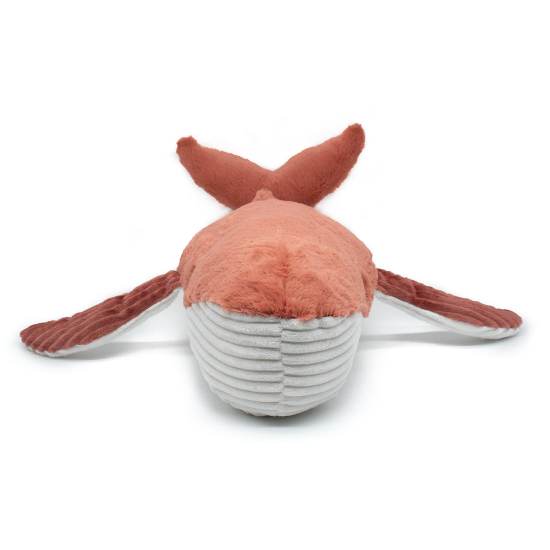 Peluche baleine Gravillou maman et son bébé terracotta – Les Ptipotos – vue 4