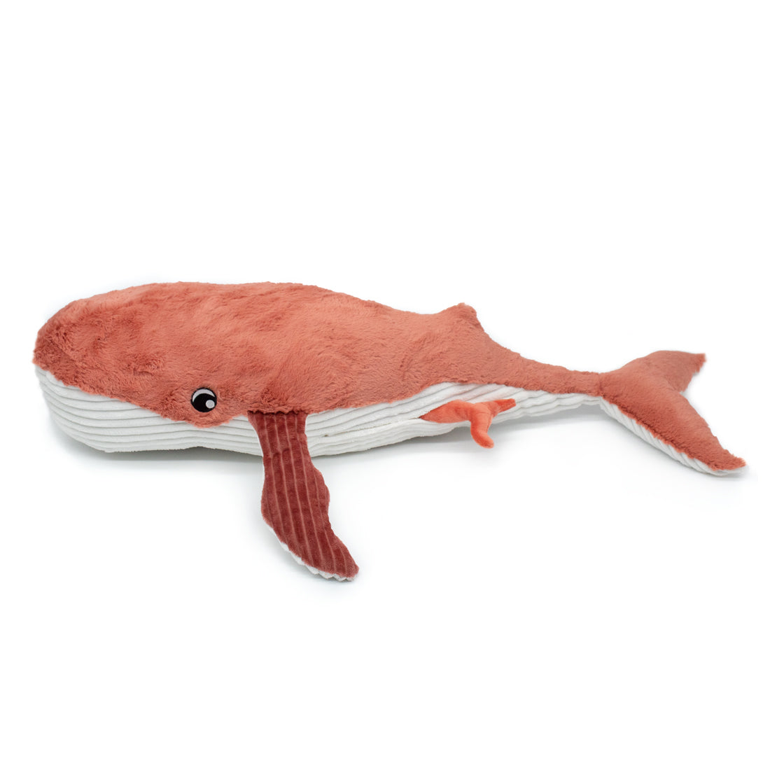 Peluche baleine Gravillou maman et son bébé terracotta – Les Ptipotos – vue 5