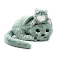 Peluche chat Miaou maman et son bébé vert menthe – Les Ptipotos