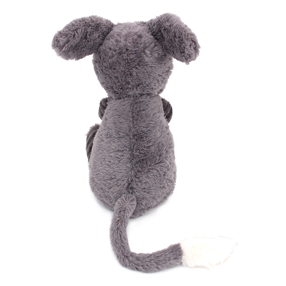 Peluche âne Poitou maman et son bébé gris – Les Ptipotos – vue 6
