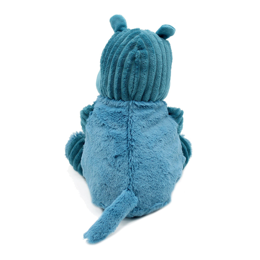 Peluche hippopotame Bibou maman et son bébé bleu – Les Ptipotos – vue 4