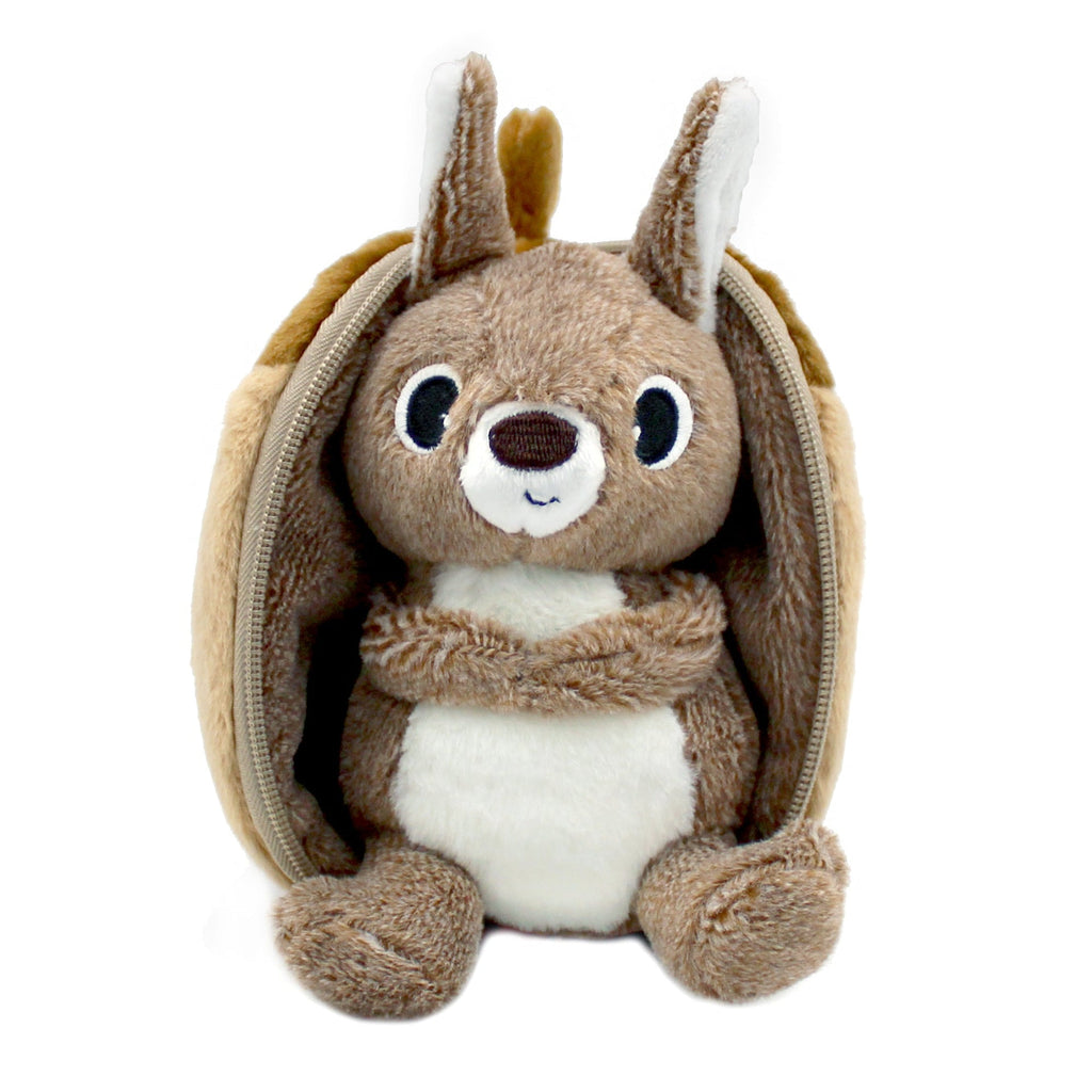 Peluche réversible Noiset l'écureuil/gland – Flipetz – vue 4