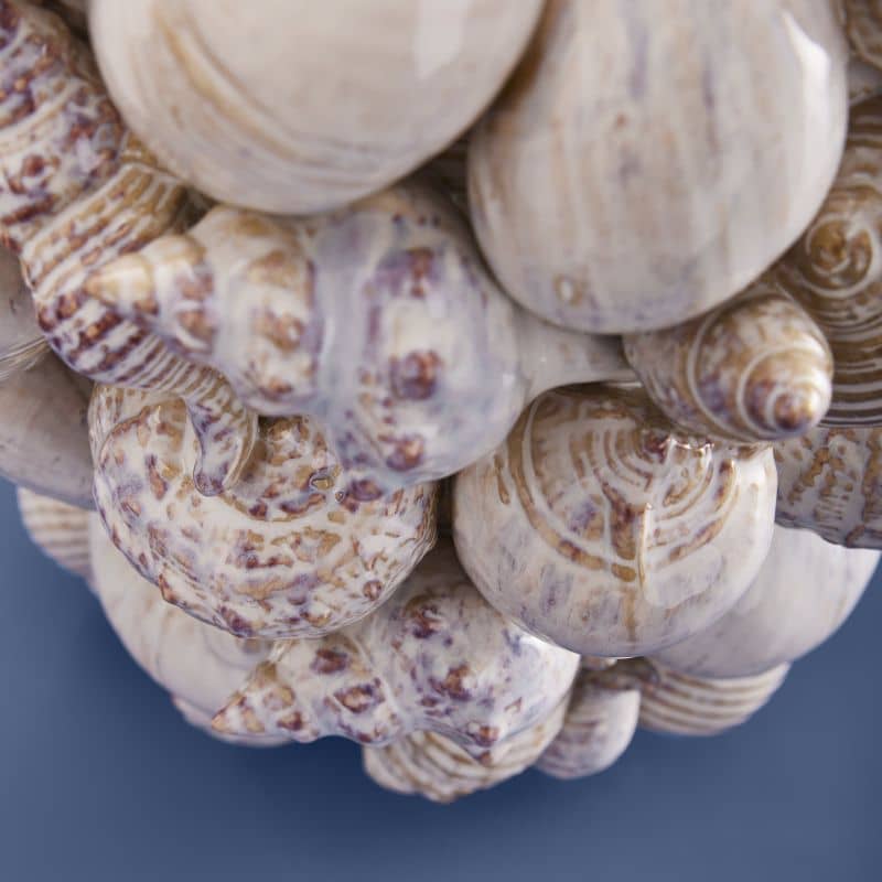 Vase Coquillages, Grès Naturel M