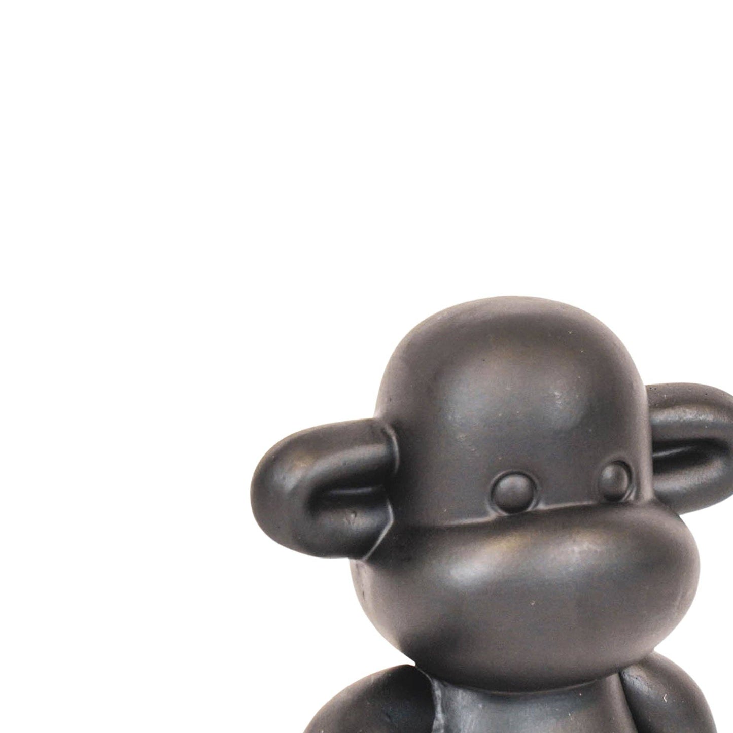 Ornament - Hanging Loose Monkey Figurine 'The Legend' - Polyresin - Black - 20.5x13.5x35cm