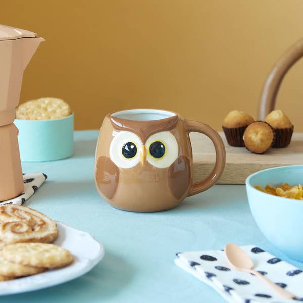 Mug Rond Chouette « Bubo »