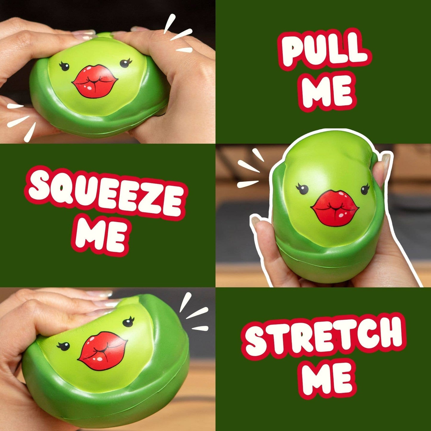 Jouet anti-stress Chou de Bruxelles