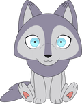 Wolf Robyn Plush (9in)