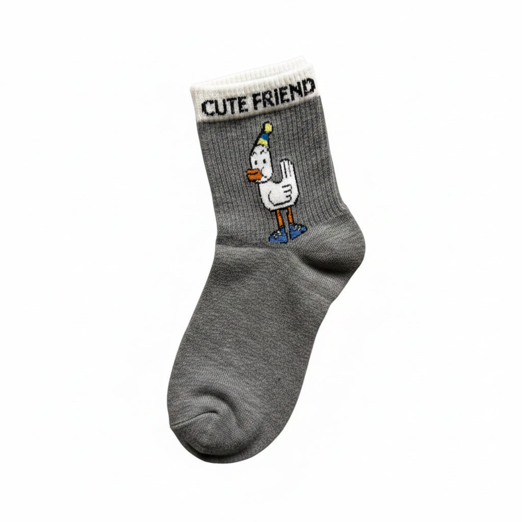 Cute Duck Friend Socks