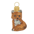 Fox Christmas bauble XS