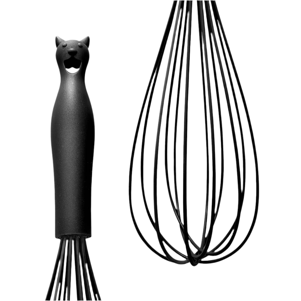 Fouet de cuisine Chat Noir