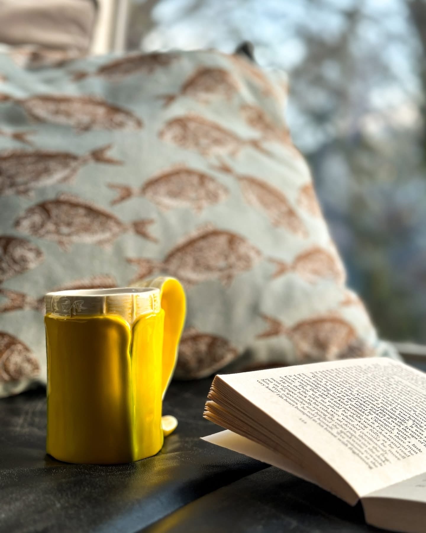 Tazza romantica alla banana