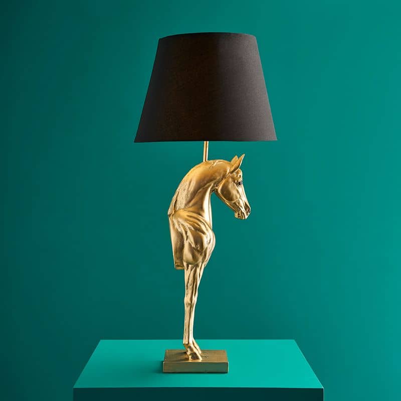 Lampe de table Wendy, Or E27, Résine, 30 x 30 x 68,5 cm