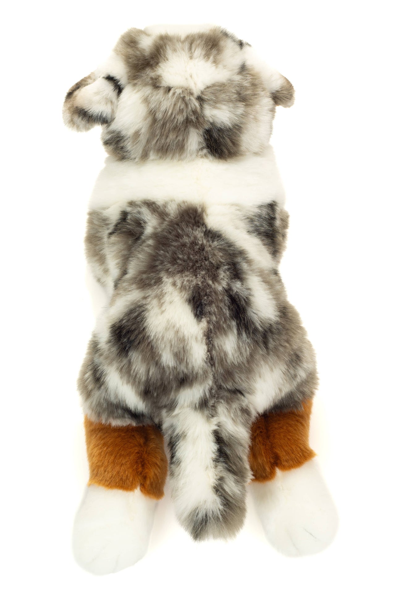 Peluche Berger australien couché